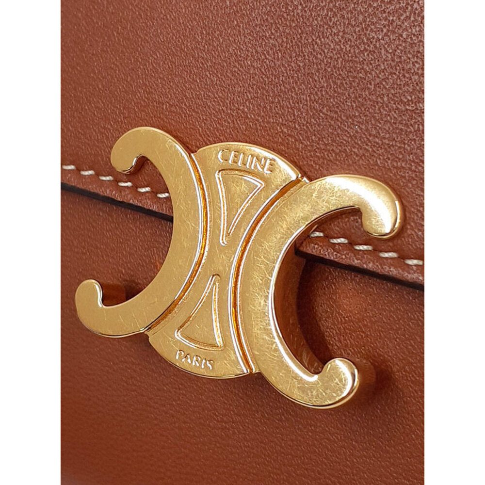 Celine Triomphe Flap Wallet Tri Fold - Picture 6 of 9
